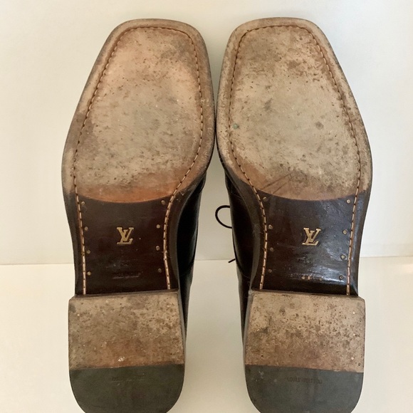 Louis Vuitton Men’s Oxford lace up Damier Monogram main image 4